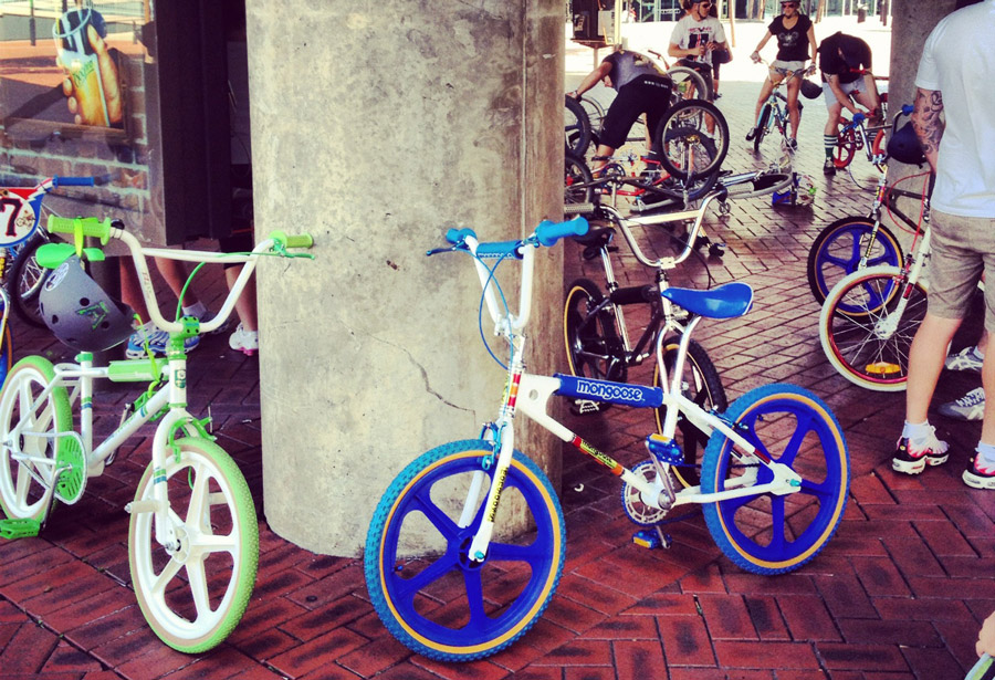 Sydney Old School BMX Easter Ride 2012