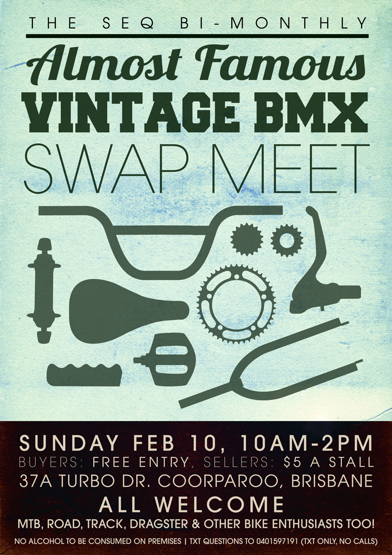 February SEQ Vintage BMX Swap Meet