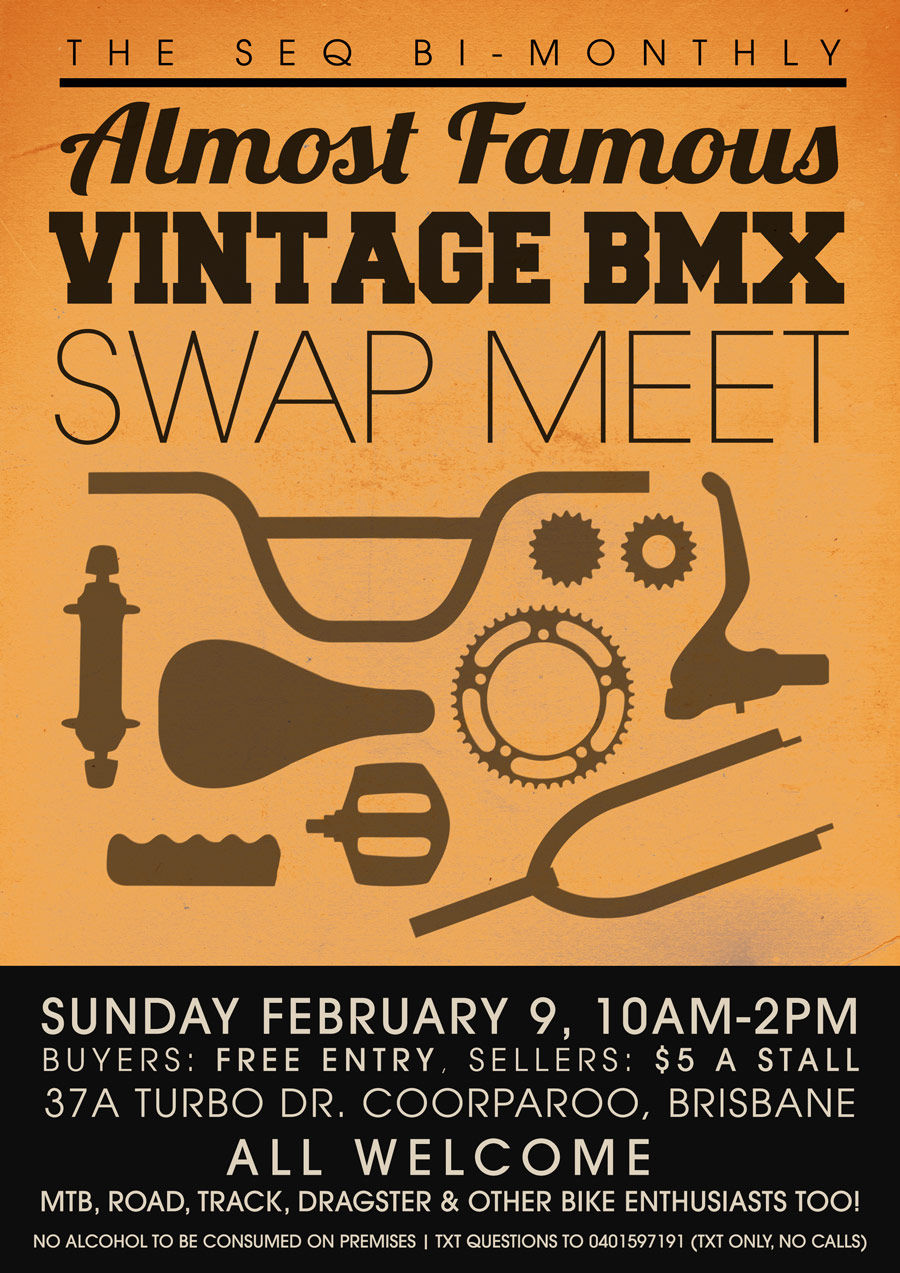 February SEQ Vintage BMX Swap Meet