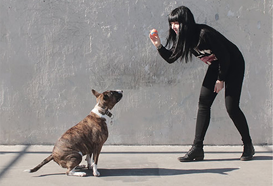 Musician Alexis Krauss (Sleigh Bells) with Rizla, 2015