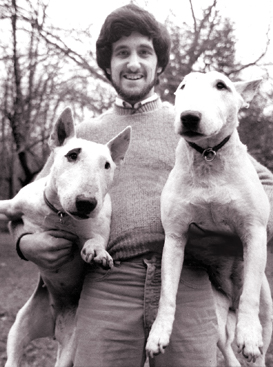 Author William Berloni wth the stars of 'Oliver Twist', 1984
