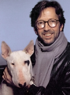 Musician Eric Clapton, 1980s