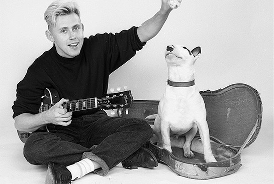 Musician Kirk Brandon (Spear of Destiny), 1981