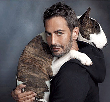 Fashion Designer Marc Jacobs with Neville, 2014